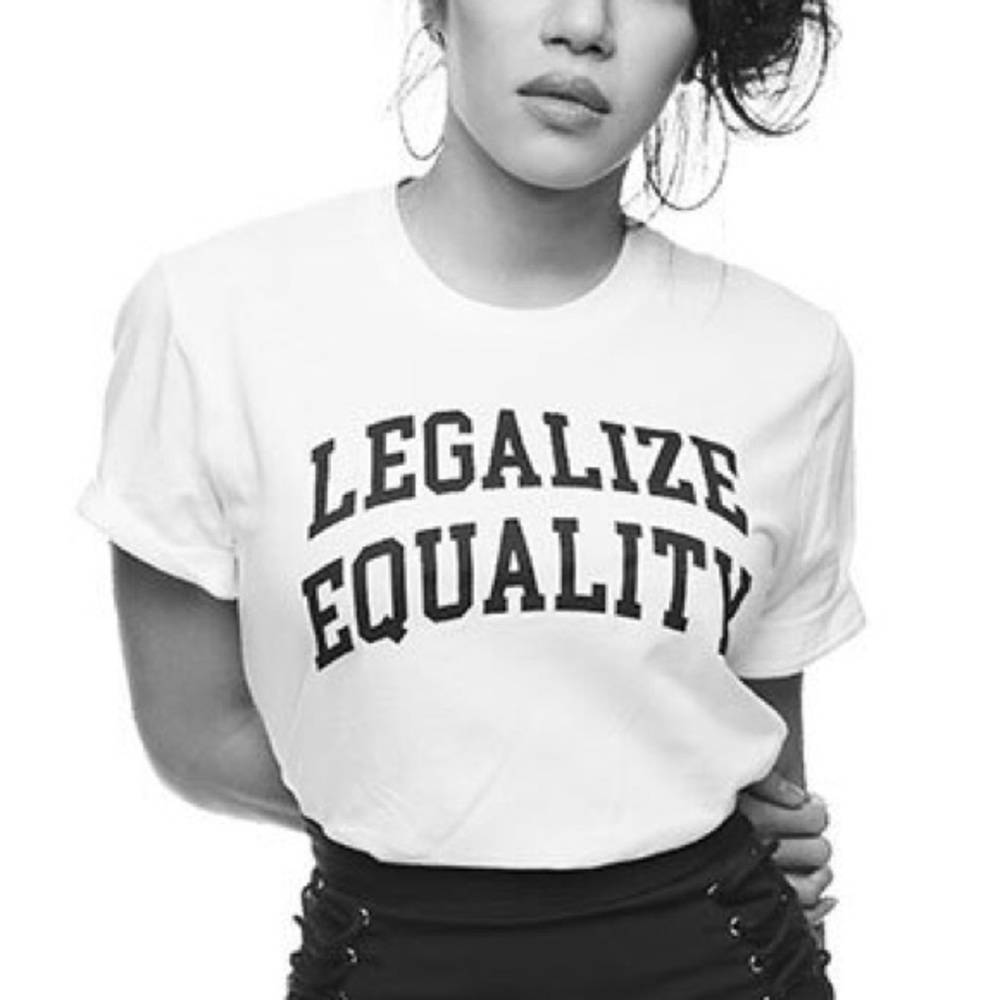 Legalize Equality ALALA Feminist Tee XS/S Activist